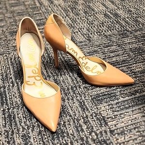 Sam Edelman nude d'orsay pump